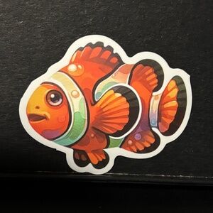 CLOWN FISH STICKER